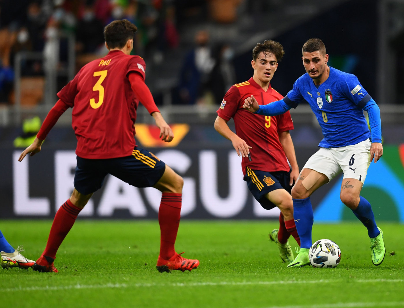 西班牙憾负意大利,无缘欧国联决赛 西班牙憾负意大利,无缘欧国联决赛