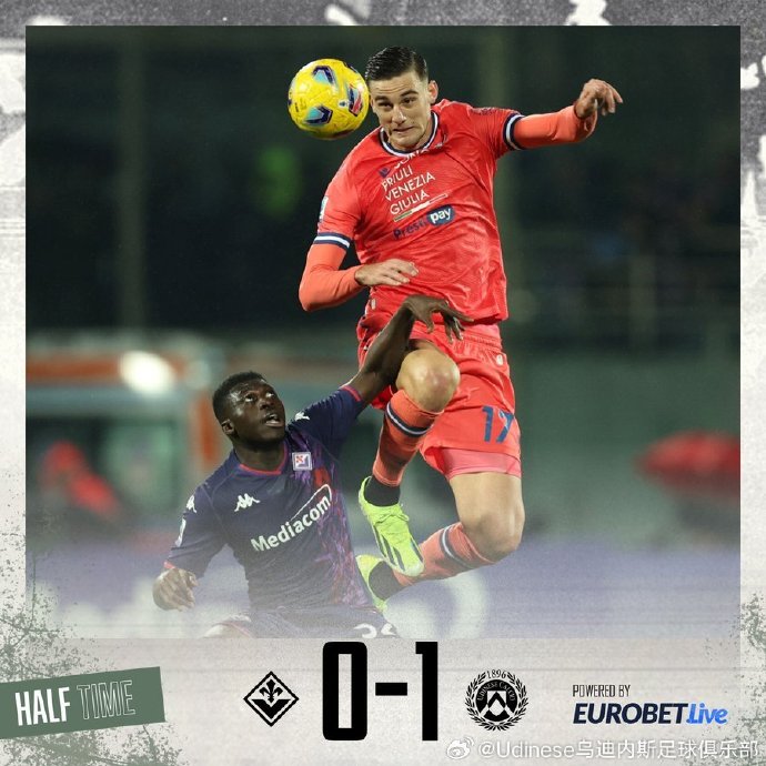 佛罗伦萨将在主场对阵乌迪内斯 佛罗伦萨将在主场对阵乌迪内斯